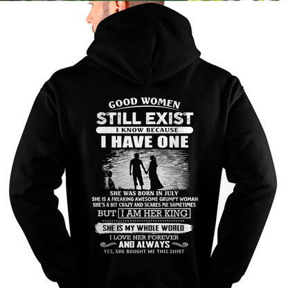 JULY - GOOD WOMEN STILL EXIST - PERFECT GIFT FROM WIFE, GIRLFRIEND - HLT07 (SKU2604-293-07)