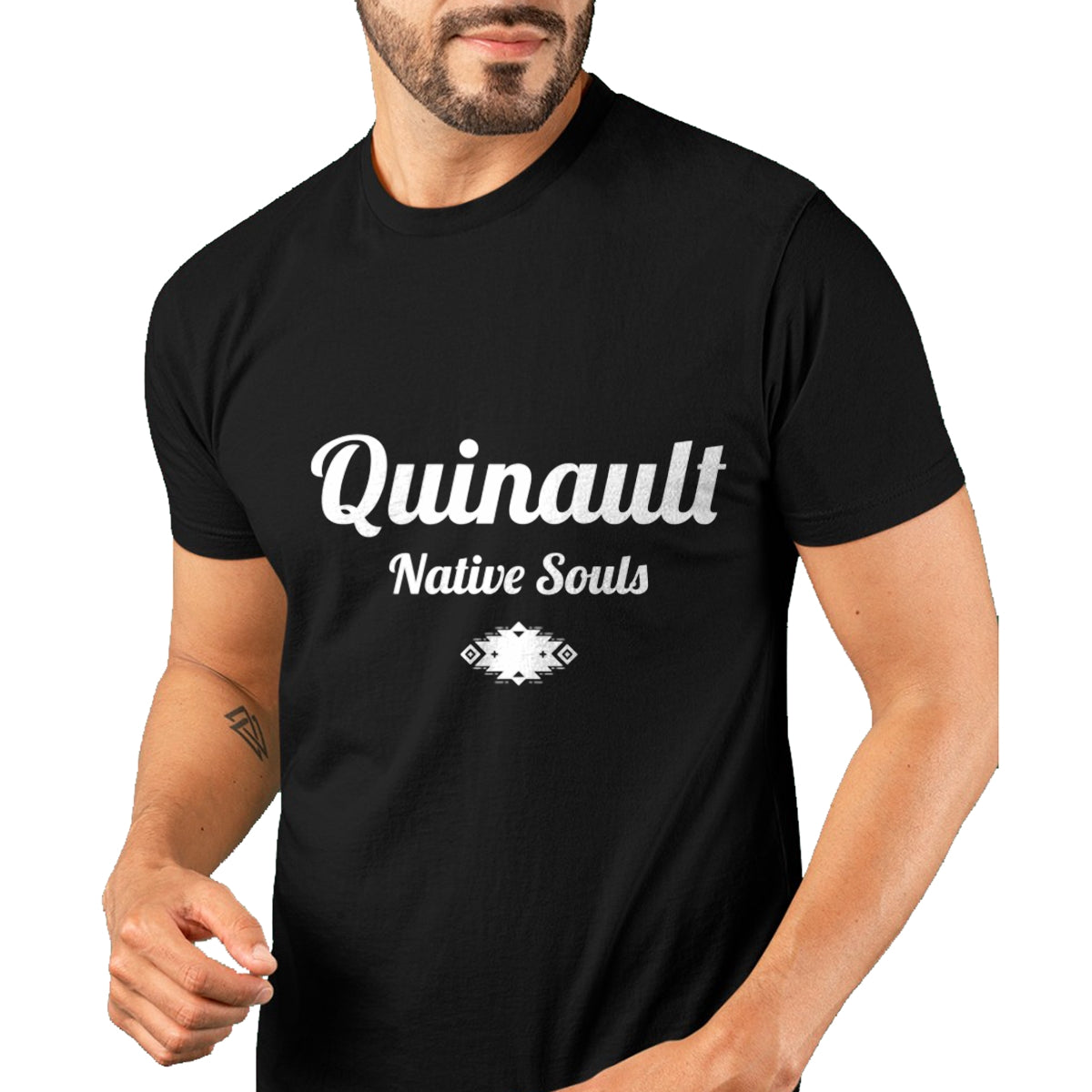 Native American T-Shirts, Vintage Native American Unisex T-Shirt/Hoodie/Sweatshirt HLT00 - Native American  Quinault ORIGINAL SOULS Tribe T-Shirt