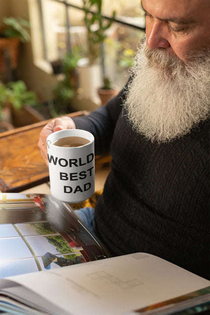 TO THE BEST DAD MUG - GIFT FROM DAUGHTER - HLT00