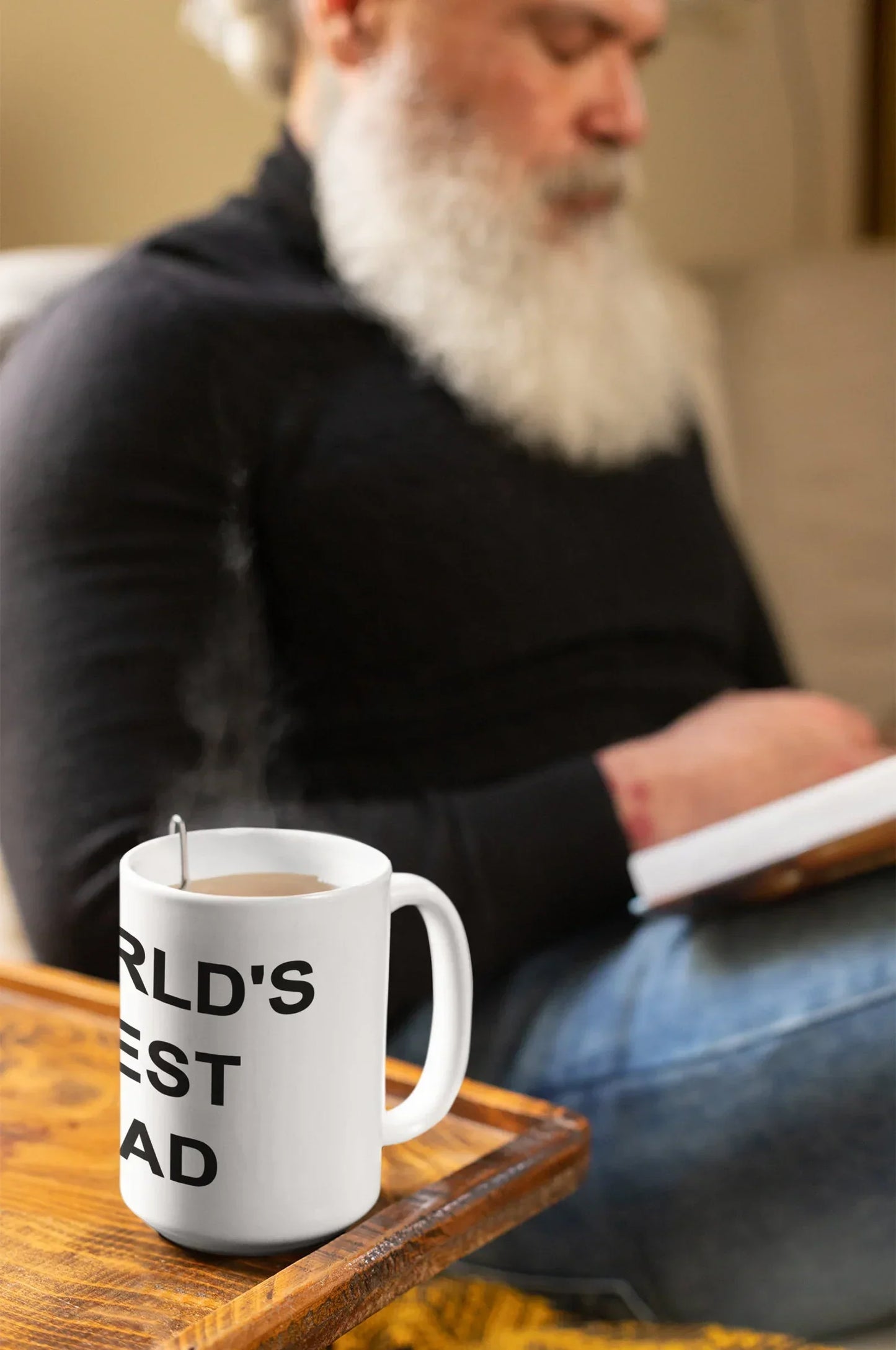 TO THE BEST DAD MUG - GIFT FROM DAUGHTER - HLT00
