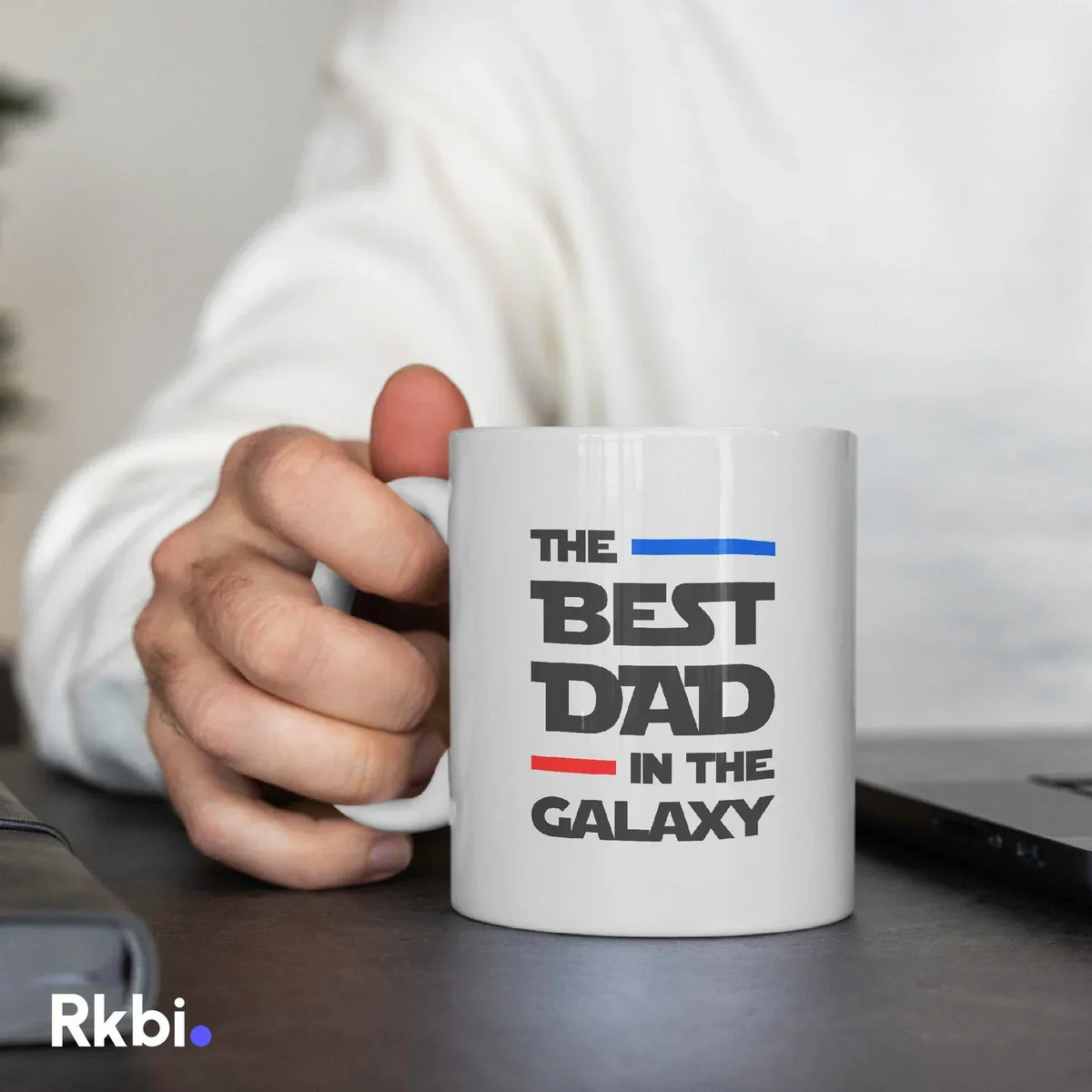 BEST DAD IN THE GALAXY MUG - GIFT FROM DAUGHTER - HLT00