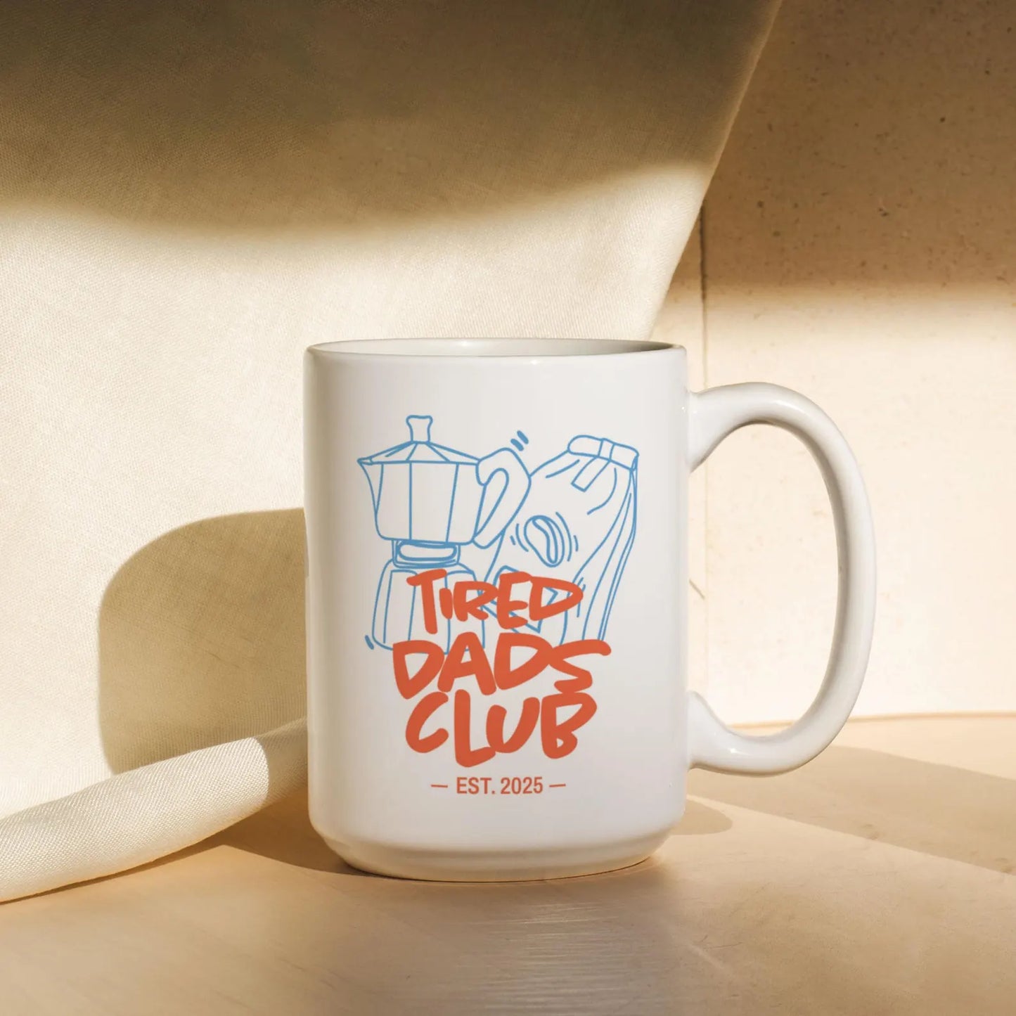 TIRED DAD MUG - GIFT FROM DAUGHTER - HLT00