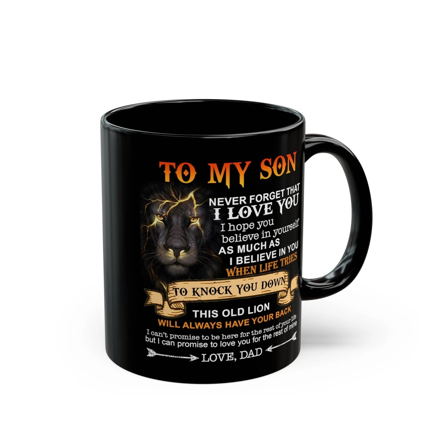 TO SON MUG 01 - GIFT FROM DAD - HLT00