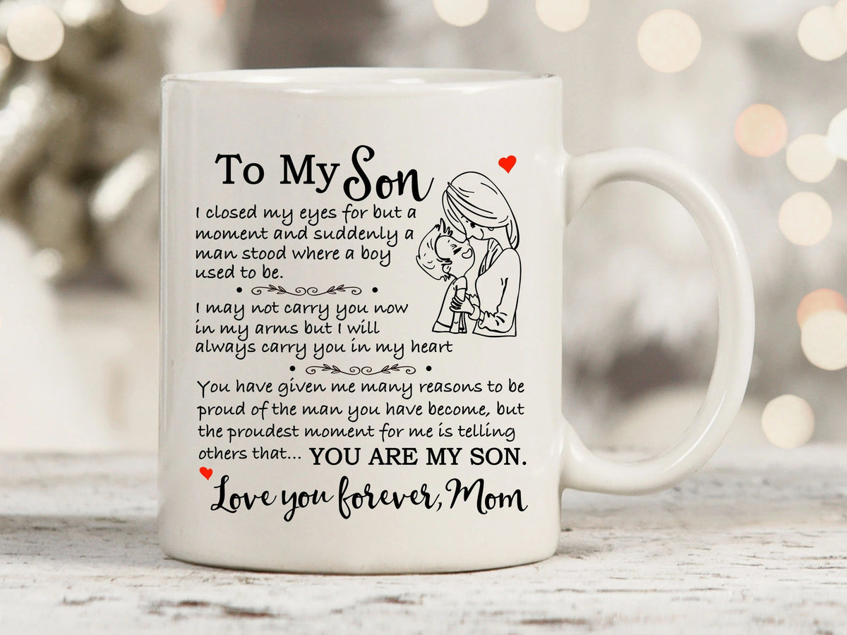 TO SON MUG 00 - GIFT FROM MOM - HLT00