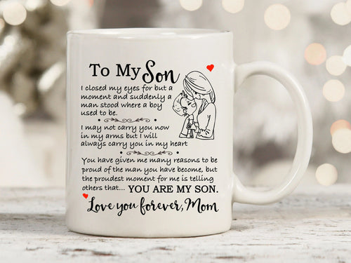 TO SON MUG 00 - GIFT FROM MOM - HLT00