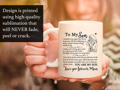 TO SON MUG 00 - GIFT FROM MOM - HLT00