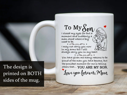 TO SON MUG 00 - GIFT FROM MOM - HLT00