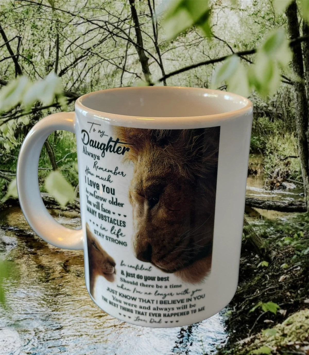TO DAUGHTER MUG 00- GIFT FROM DAD - HLT00