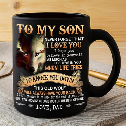 TO SON MUG 00 - GIFT FROM DAD - HLT00