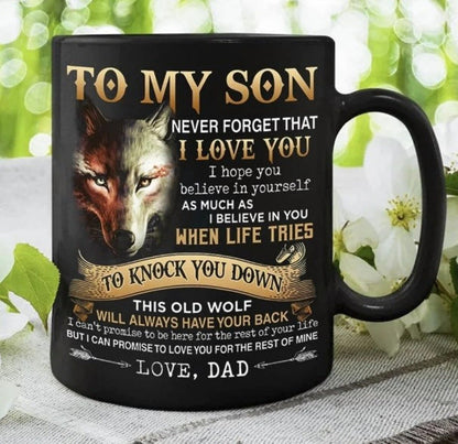 TO SON MUG 00 - GIFT FROM DAD - HLT00