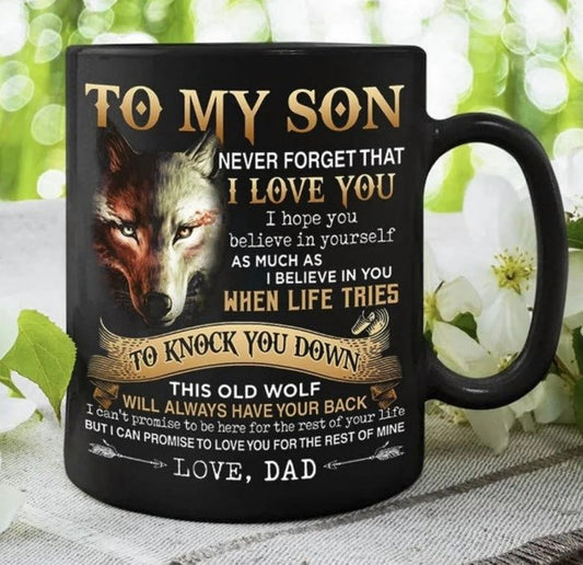 TO SON MUG 00 - GIFT FROM DAD - HLT00