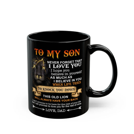 TO SON MUG 01 - GIFT FROM DAD - HLT00