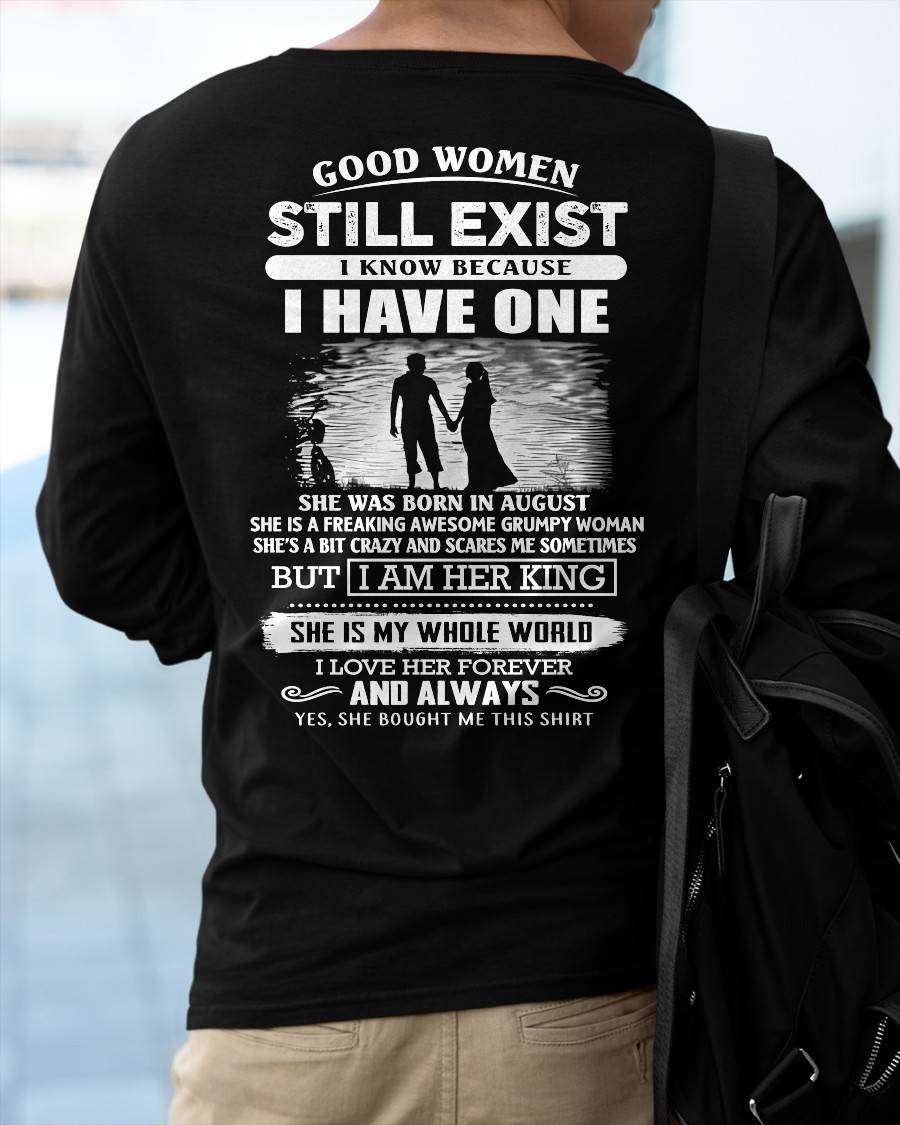 AUGUST - GOOD WOMEN STILL EXIST - PERFECT GIFT FROM WIFE, GIRLFRIEND - HLT08 (SKU2604-293-08)