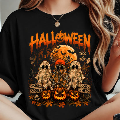 SPOOKY SEASON IS HERE - SHIRT FOR WOMEN - HLT00 (SKU2609-258)