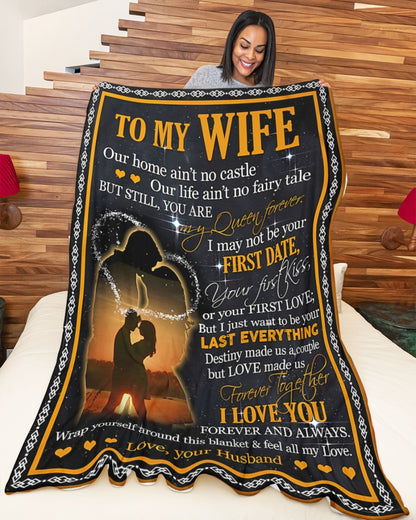 To My Wife Blanket- From Husband-HLT00 (SKUB07-61)