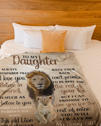 To My Daughter Blanket- From Dad-HLT00 (SKUB12-246)
