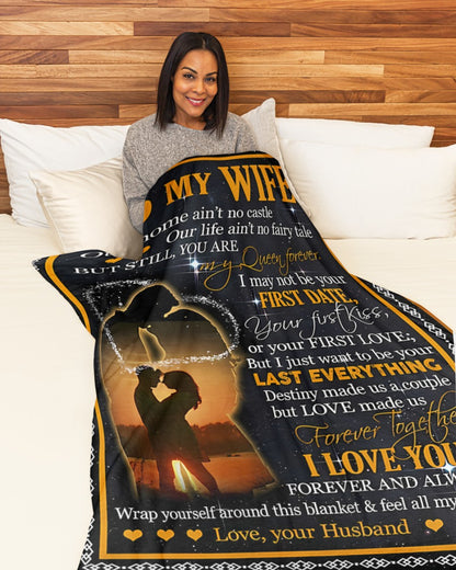 To My Wife Blanket- From Husband-HLT00 (SKUB07-61)