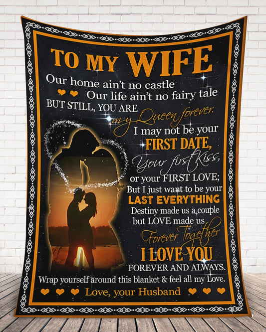 To My Wife Blanket- From Husband-HLT00 (SKUB07-61)