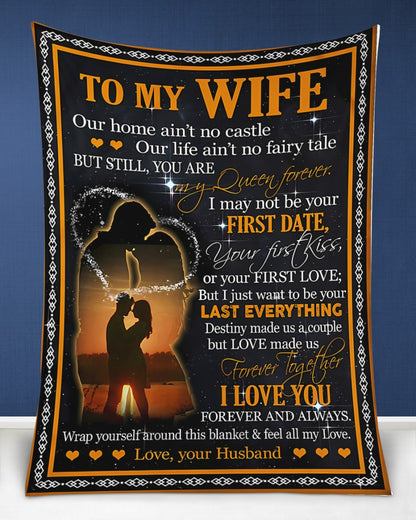 To My Wife Blanket- From Husband-HLT00 (SKUB07-61)