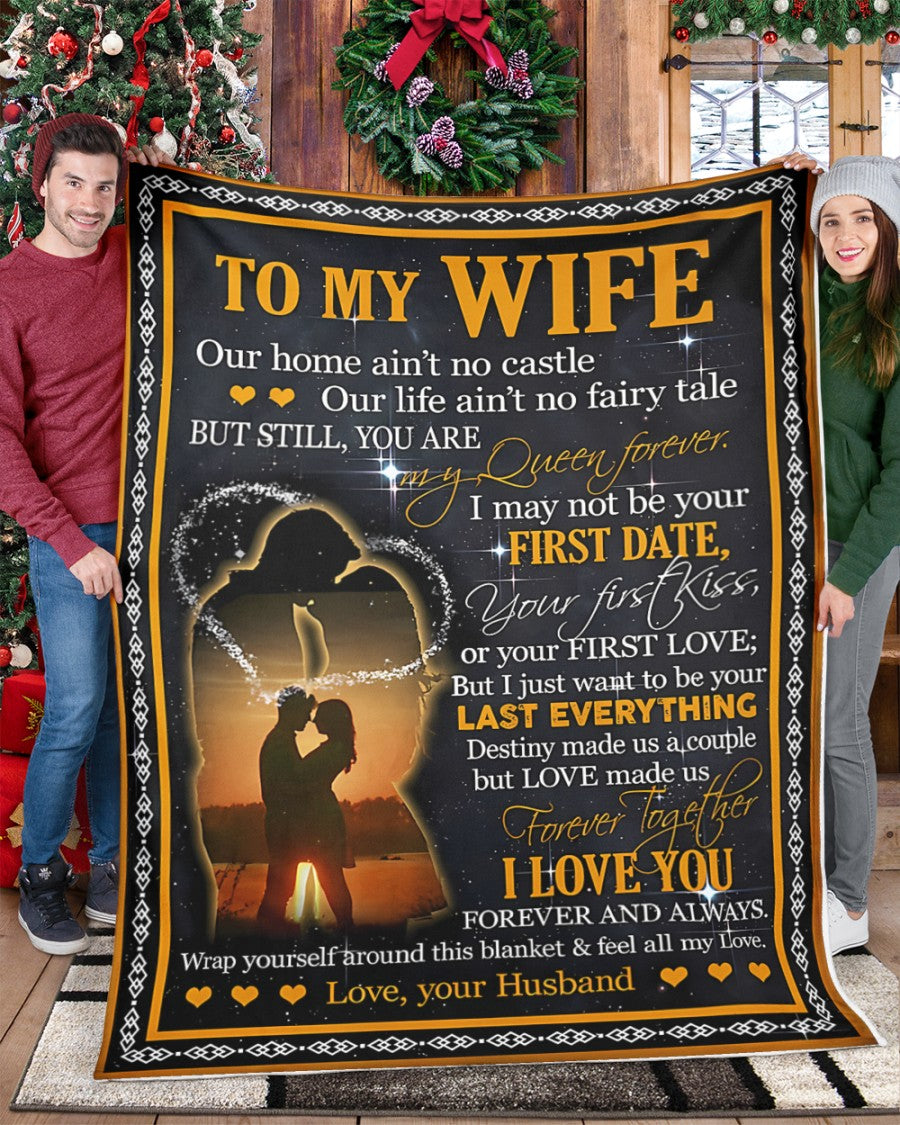 To My Wife Blanket- From Husband-HLT00 (SKUB07-61)