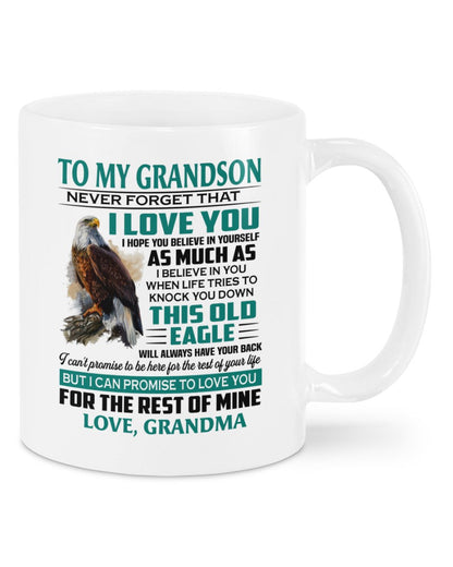 TO GRANDSON MUG 02 - GIFT FROM GRANDMA - kien00