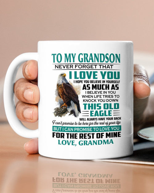 TO GRANDSON MUG 02 - GIFT FROM GRANDMA - kien00