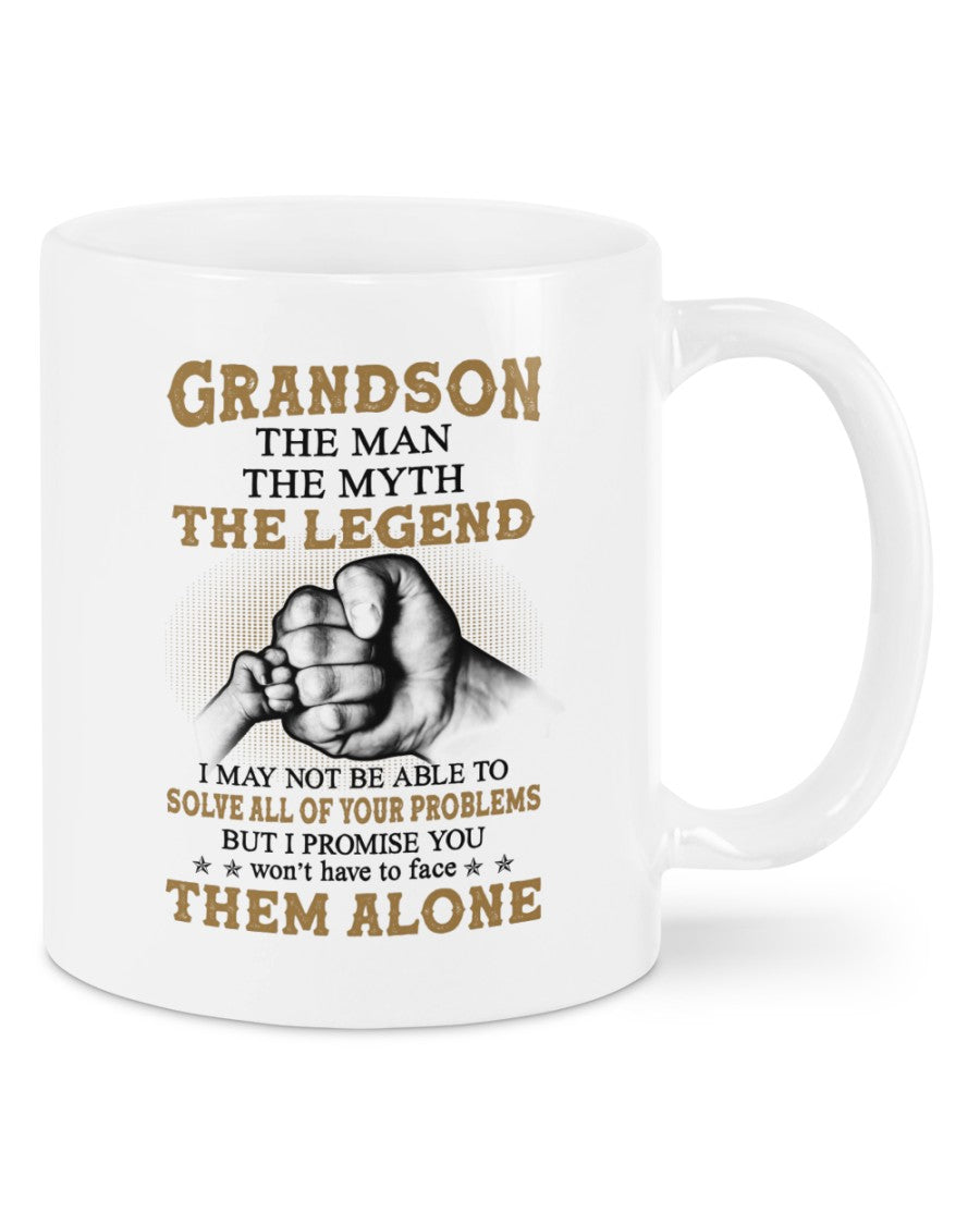 TO GRANDSON MUG 03 - GIFT FROM GRANDMA - HLT00
