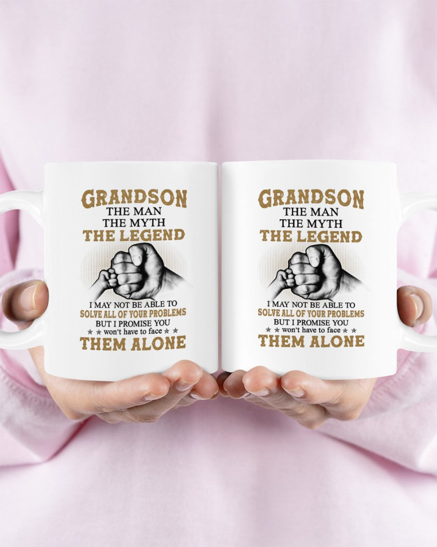 TO GRANDSON MUG 03 - GIFT FROM GRANDMA - HLT00