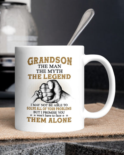 TO GRANDSON MUG 03 - GIFT FROM GRANDMA - kien00