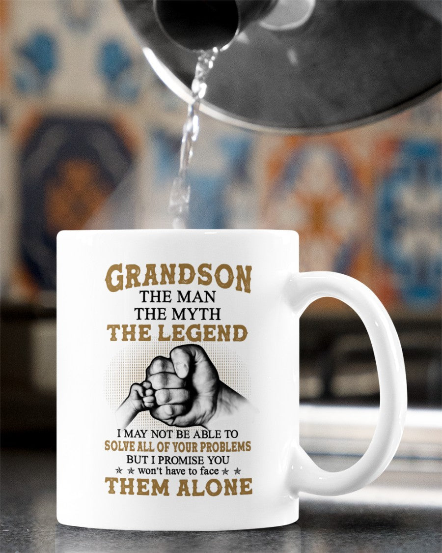 TO GRANDSON MUG 03 - GIFT FROM GRANDMA - HLT00