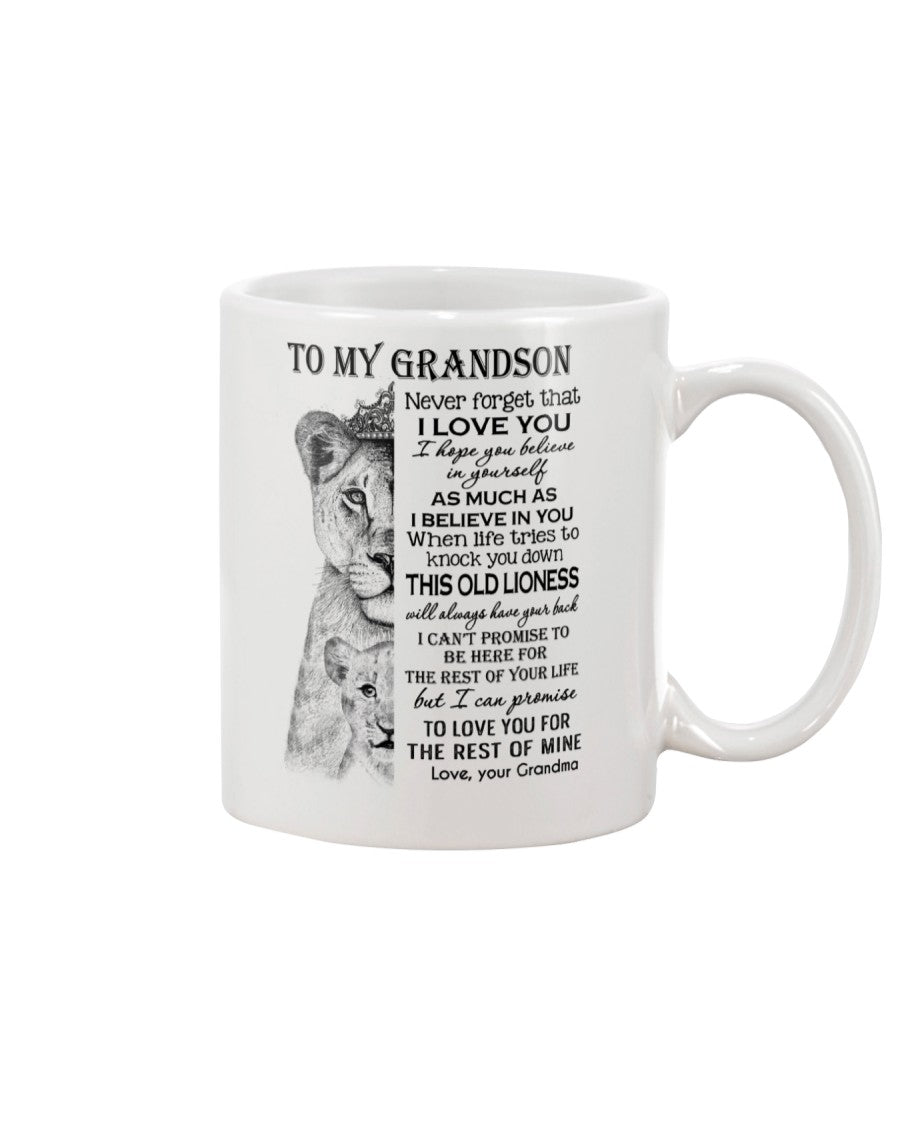 TO GRANDSON MUG 04 - GIFT FROM GRANDMA - kien00