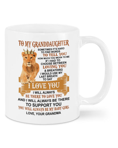TO GRANDDAUGHTER MUG 01 - GIFT FROM GRANDMA - kien00
