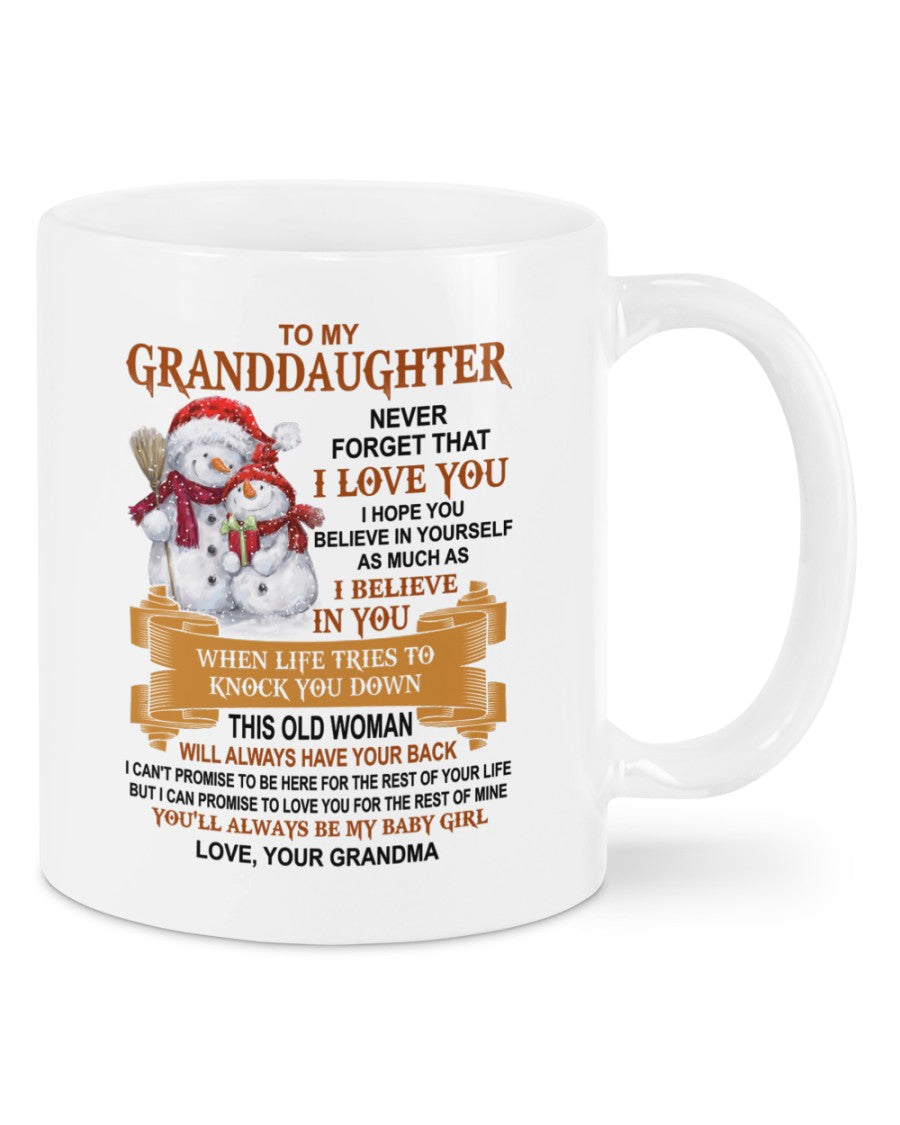 TO GRANDDAUGHTER MUG 03 - GIFT FROM GRANDMA - HLT00 (SKUG12-285)