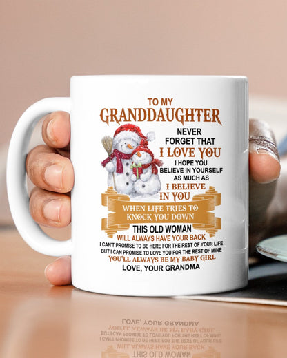 TO GRANDDAUGHTER MUG 03 - GIFT FROM GRANDMA - HLT00 (SKUG12-285)