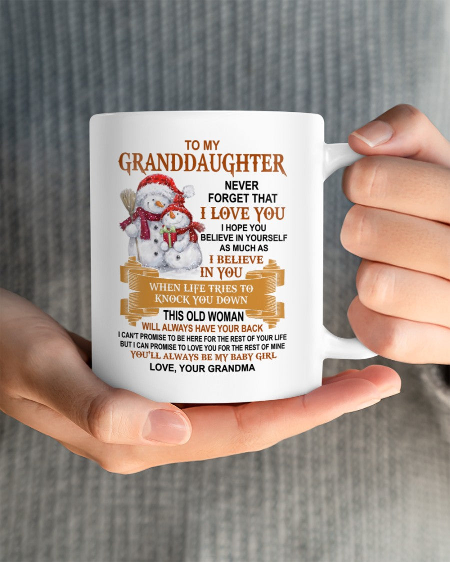 TO GRANDDAUGHTER MUG 03 - GIFT FROM GRANDMA - HLT00 (SKUG12-285)