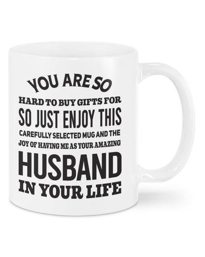 FUNNY MUG FOR YOUR WIFE - PERFECT GIFT FOR VALENTINE'S DAY - GIFT FROM HUSBAND HLT00 (SKU12-327)