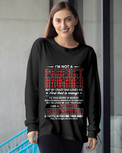 MARCH, PERFECT DAUGHTER - SHIRT FROM DAD - KIEN03 (SKU2607-323-03)