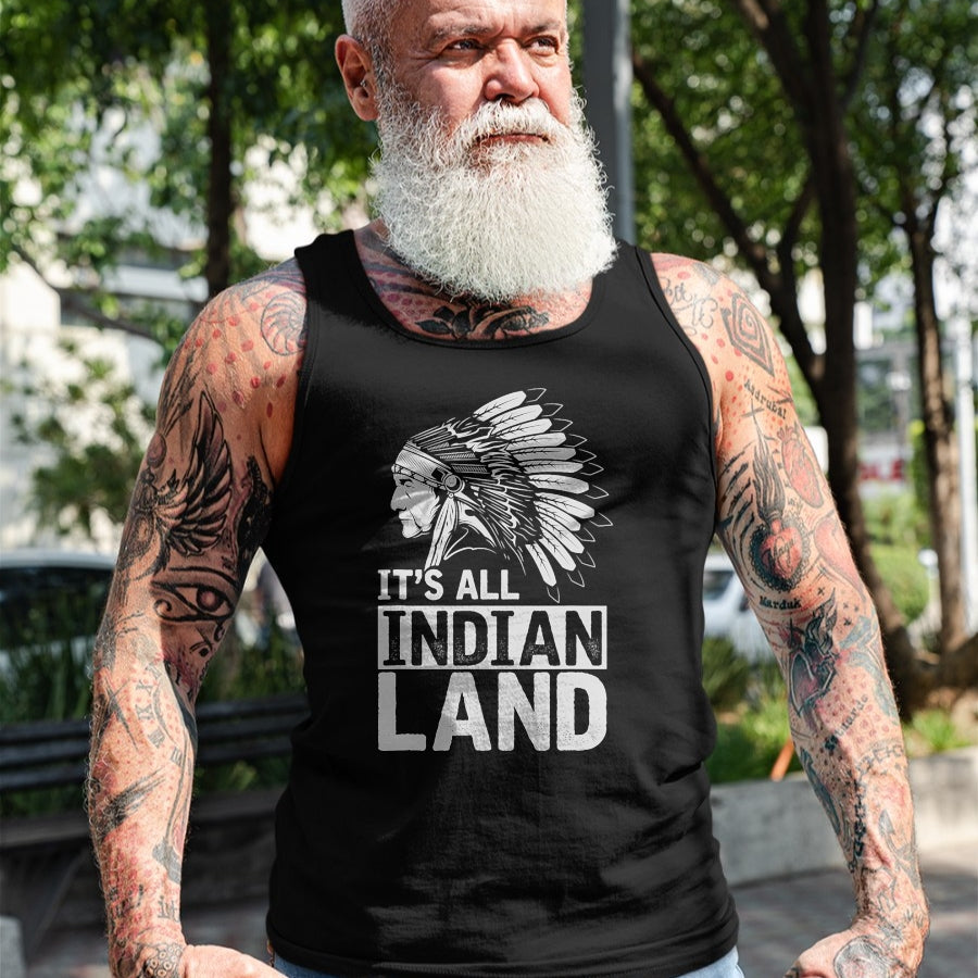 Native American T-Shirts, Vintage Native American Unisex T-Shirt/Hoodie/Sweatshirt HLT00 - Headdress Indian Land American Heritage Native American T-Shirt (1)
