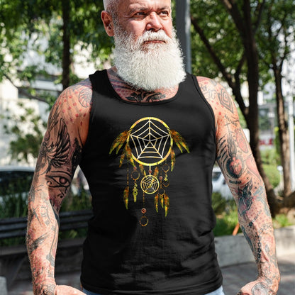 Native American T-Shirts, Vintage Native American Unisex T-Shirt/Hoodie/Sweatshirt HLT00 - Dream Catcher Autum Native American Indian Southwest Art T-Shirt