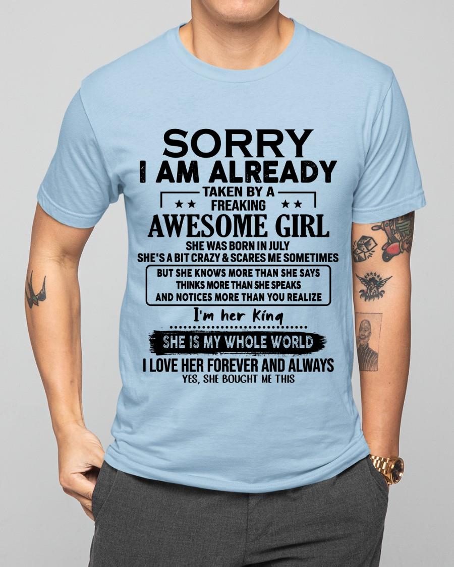 July - Awesome Girl born in July - Special gift for your boyfriend - From Wife kien07 (SKU.AT16)