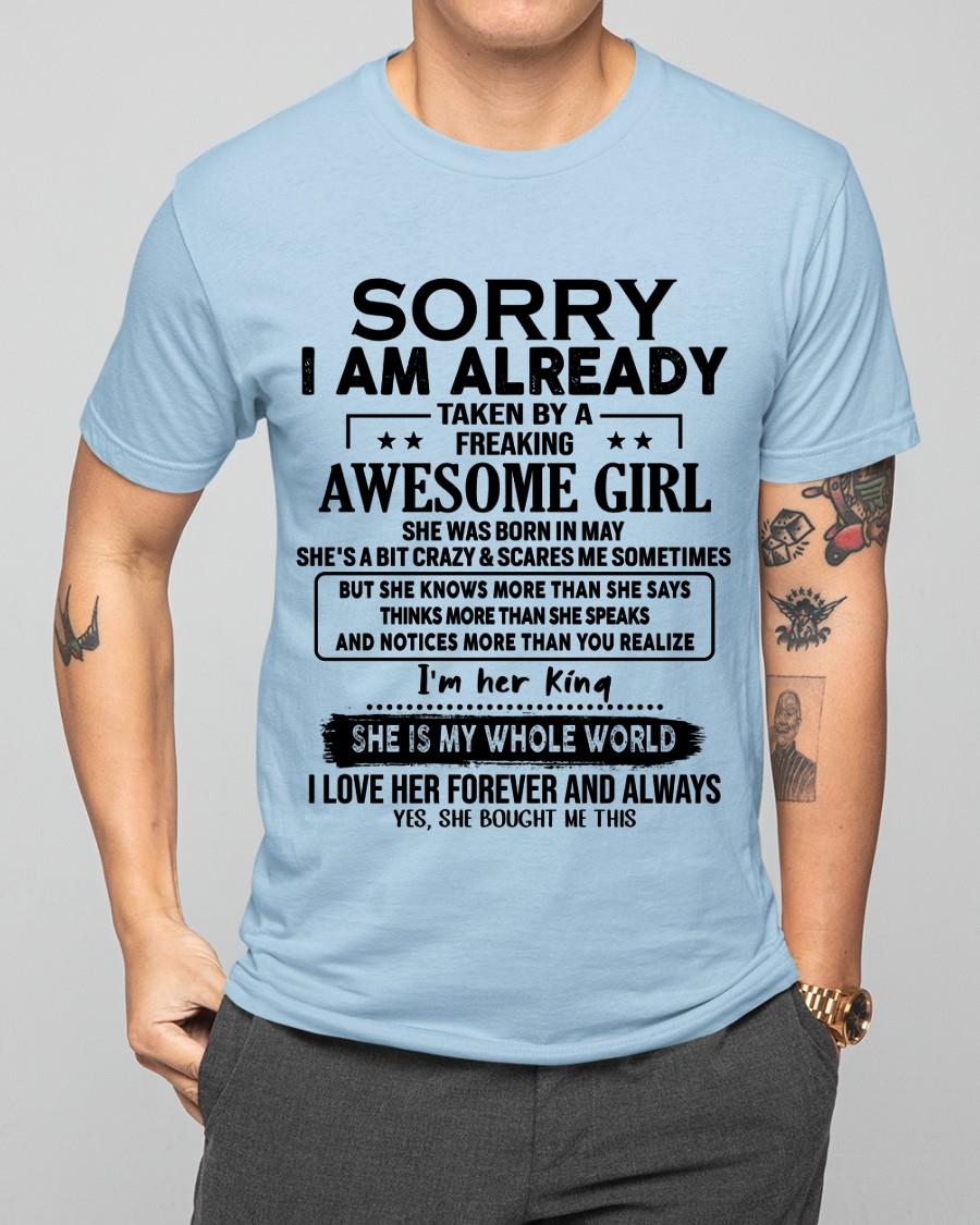 May - Awesome Girl born in May - Special gift for your boyfriend - From Wife kien05 (SKU.AT16)