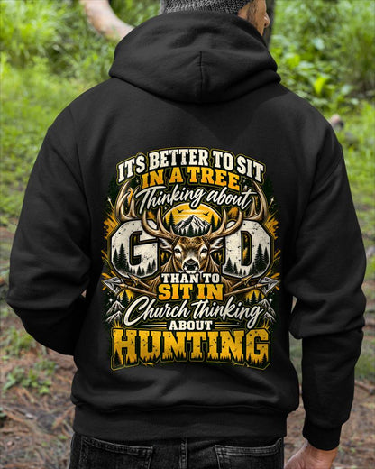HUNTING IN THE WILD, THINKING OF GOD - SHIRT FOR MEN - HLT00 (SKU2609-99)