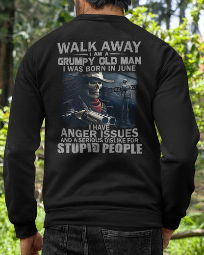 June - Grumpy Old Man T-Shirt – Bold, Strong Personality, Perfect Gift For Men - HLT06 (SKU08-29-06)