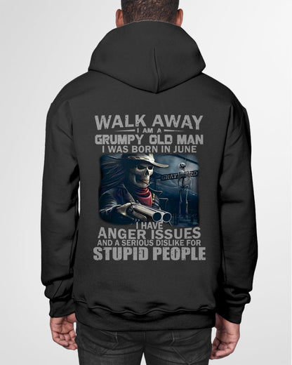 June - Grumpy Old Man T-Shirt – Bold, Strong Personality, Perfect Gift For Men - HLT06 (SKU08-29-06)