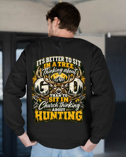 HUNTING IN THE WILD, THINKING OF GOD - SHIRT FOR MEN - HLT00 (SKU2609-99)