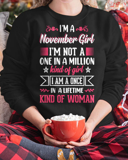 DECEMBER, ONE IN A LIFETIME KIND OF WOMAN - SHIRT FOR WOMEN - KIEN12 (SKU2602-58-12)