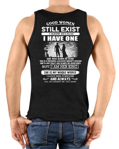 JUNE - GOOD WOMEN STILL EXIST - PERFECT GIFT FROM WIFE, GIRLFRIEND - HLT06 (SKU2604-293-06)
